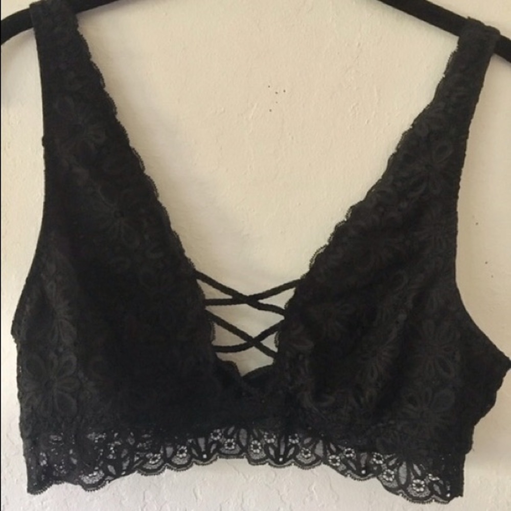 Victoria's Secret Black Lace Bralette